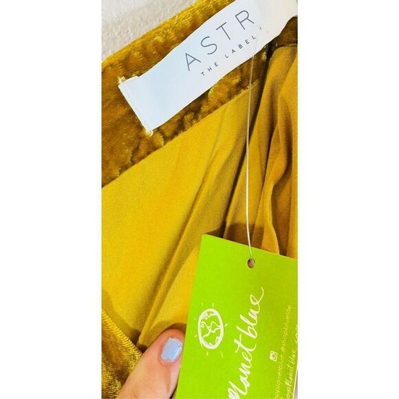 NWT ASTR THE LABEL Hey Hey Hey Velvet Women's Jumpsuit XS - Picture 6 of 12